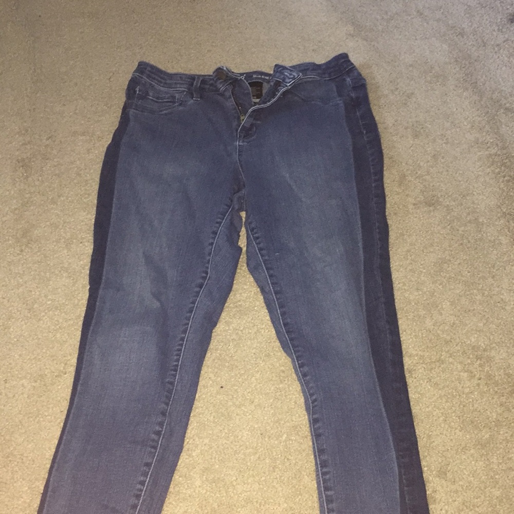 High rise jeggings